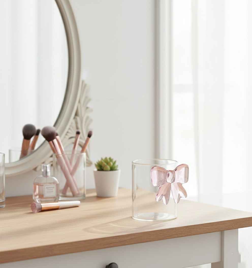 Crystal Loom Knot Glass