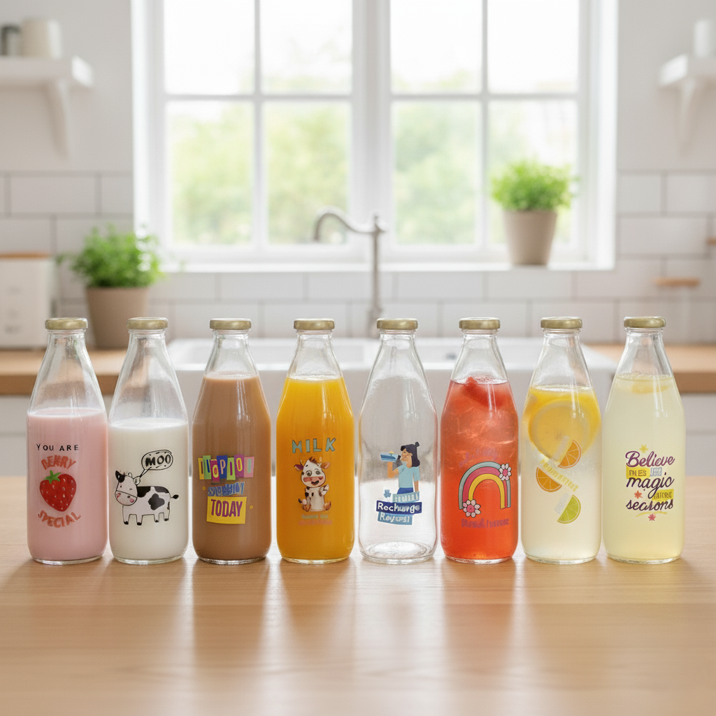 DailyServe Glass Bottle 1000 ml