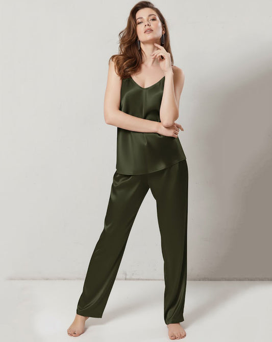 CAMI SILK - OLIVE Cami Silk Bloomstyle
