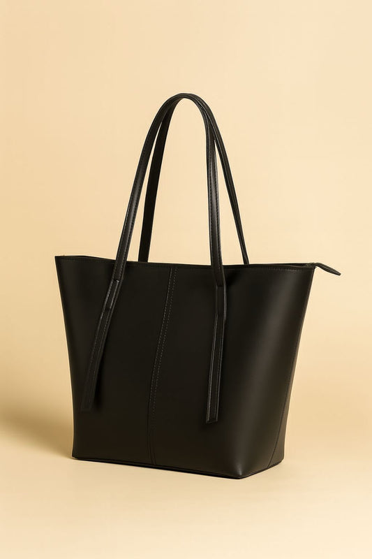 BIG SIZE CYNTHETIC TOTE BAG WOMEN BAGS Bloomstyle