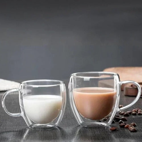 Clear Glass Coffee Mug