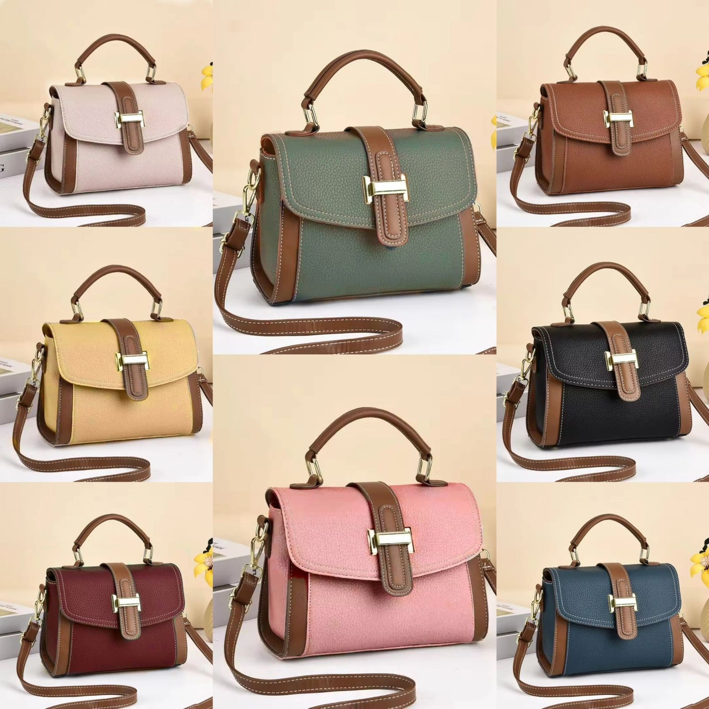 SOFT LEATHER CROSS BODY BAG WOMEN BAGS Bloomstyle