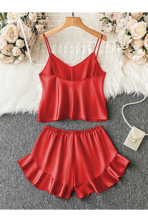 CAMI SHORT - REDWINE Cami Short Bloomstyle