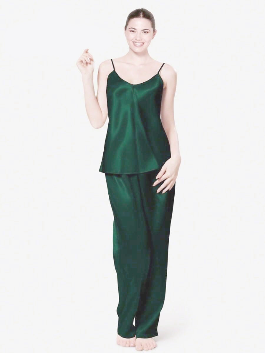 CAMI SILK - GREEN Cami Silk Bloomstyle