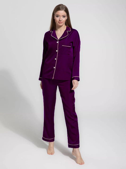 PLAIN SILK - PURPLE Plain Silk Bloomstyle
