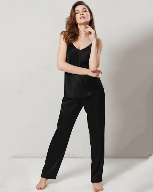 CAMI SILK - BLACK Cami Silk Bloomstyle