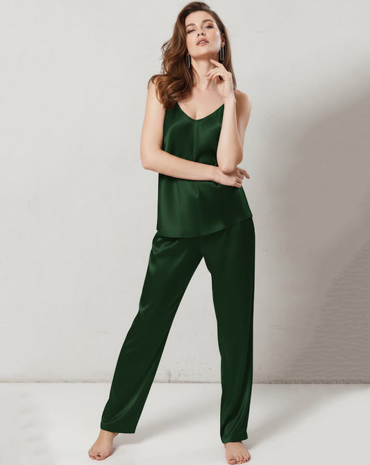 CAMI SILK - GREEN Cami Silk Bloomstyle