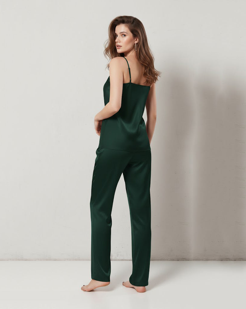 CAMI SILK - GREEN Cami Silk Bloomstyle