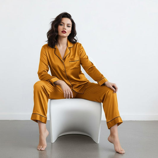 PLAIN SILK - CAMEL Plain Silk Bloomstyle