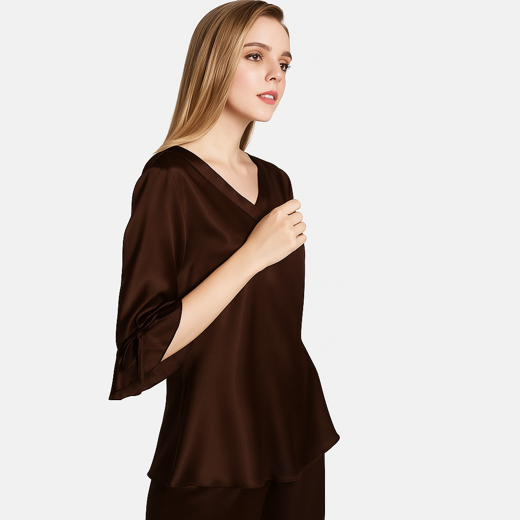 SILK NETRIBBON - BROWN Silk Netribbon Bloomstyle