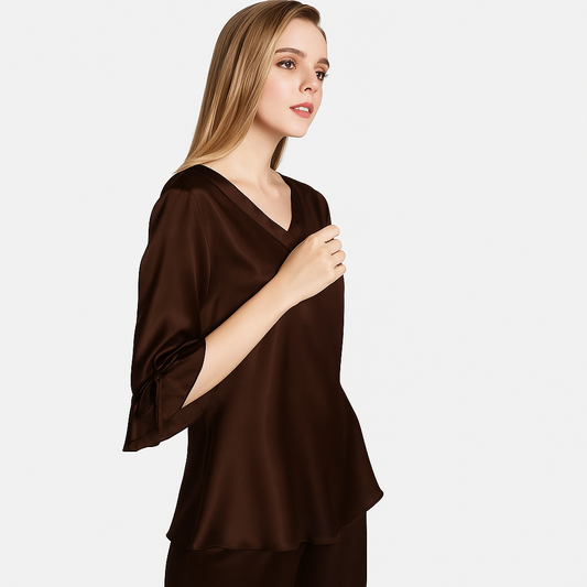 SILK NETRIBBON - BROWN Silk Netribbon Bloomstyle