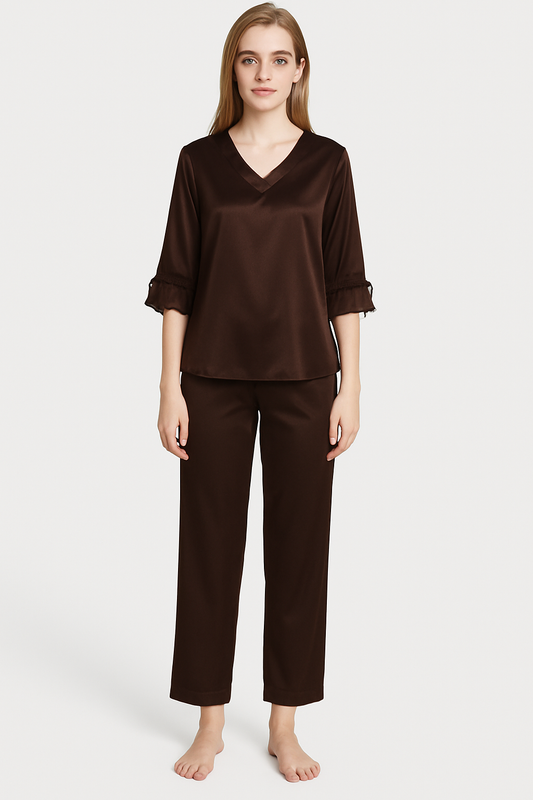 SILK NETRIBBON - BROWN Silk Netribbon Bloomstyle