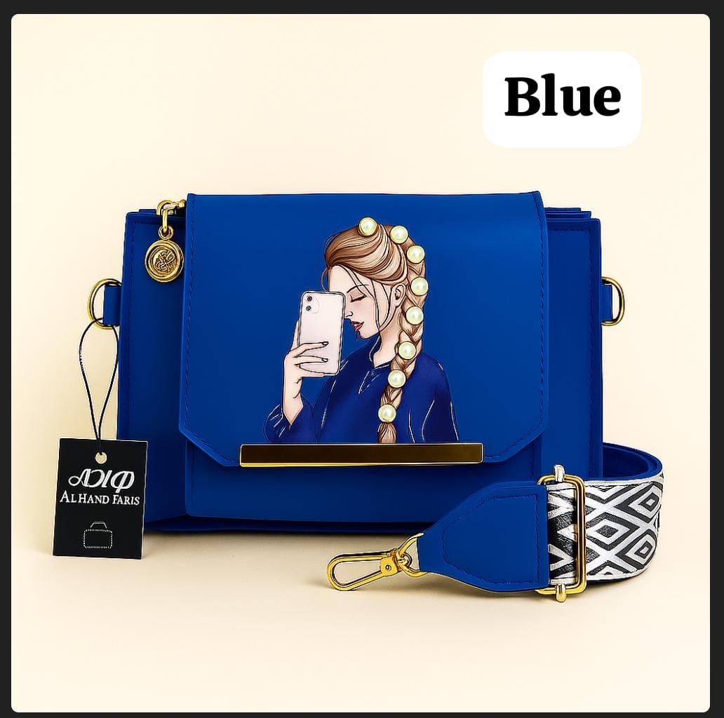 SELFIE GIRL PRINTED BAG WOMEN BAGS Bloomstyle