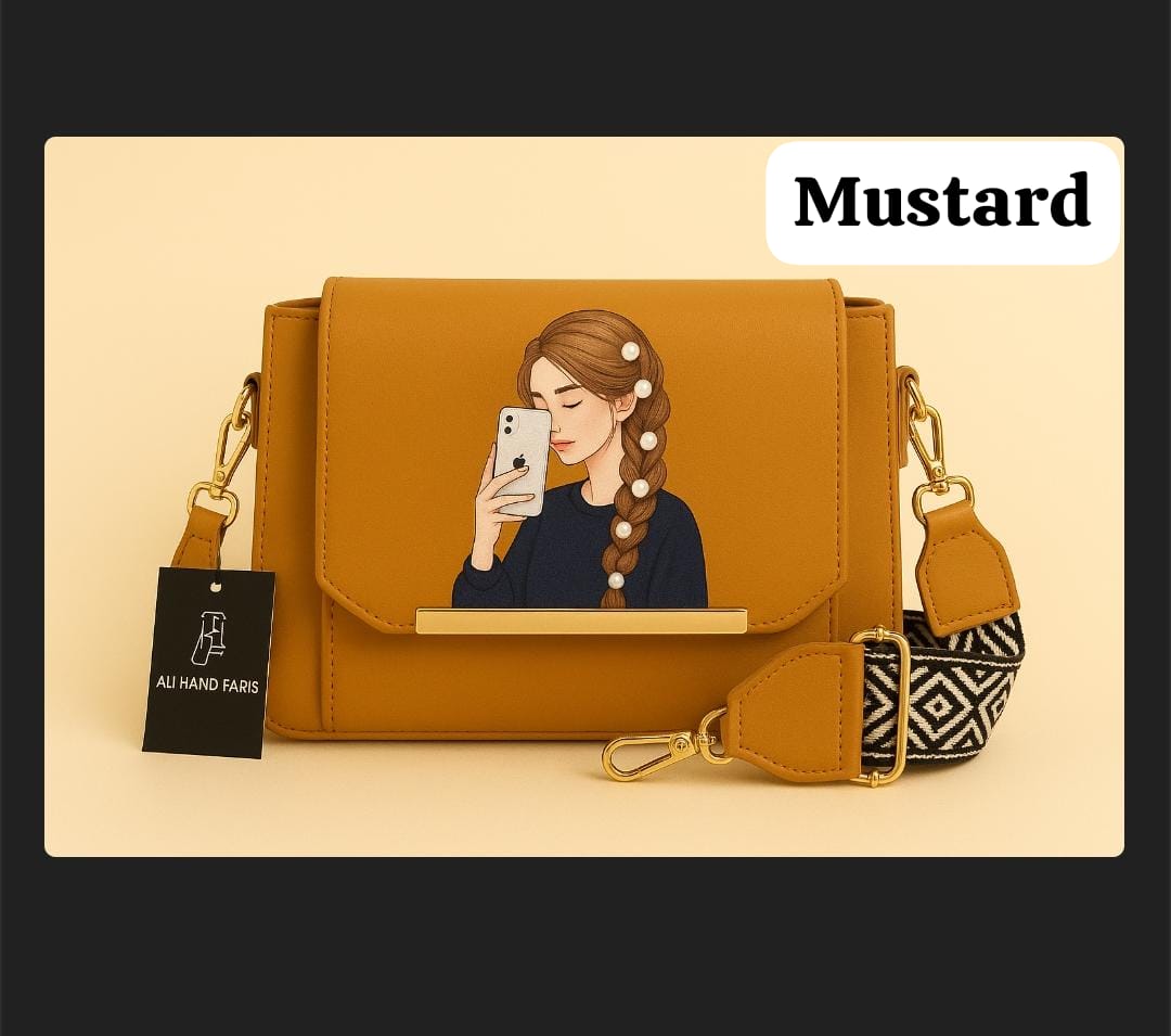 SELFIE GIRL PRINTED BAG WOMEN BAGS Bloomstyle