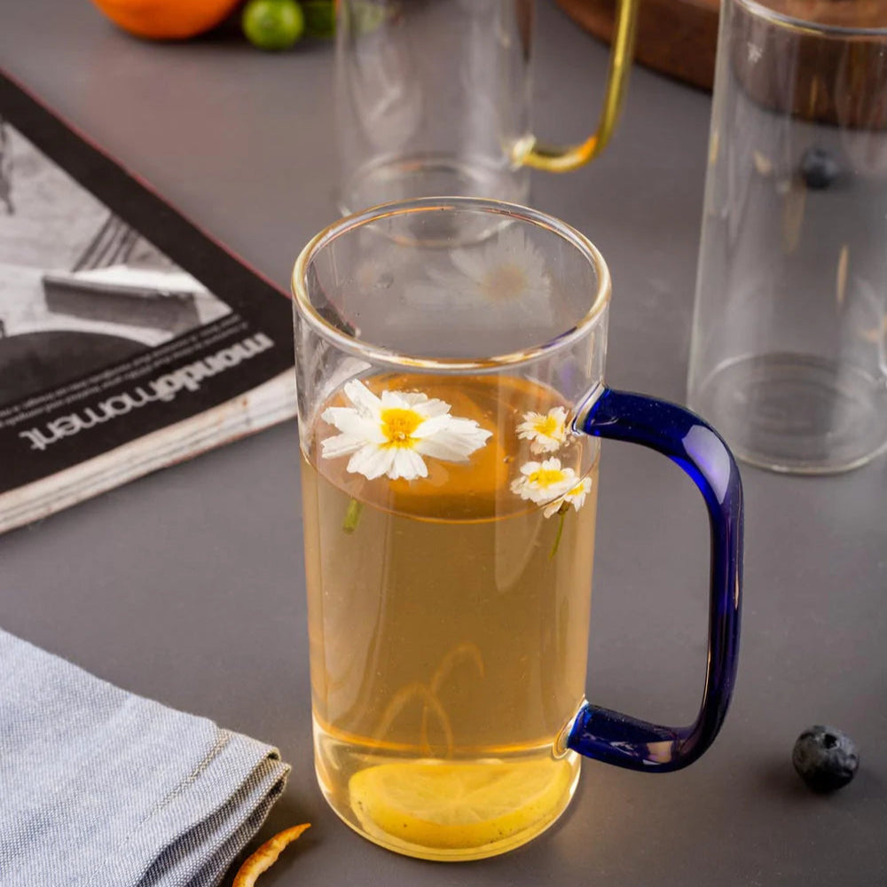 PrismaGlow 4pcs Borosilicate Glass Set | 380ml