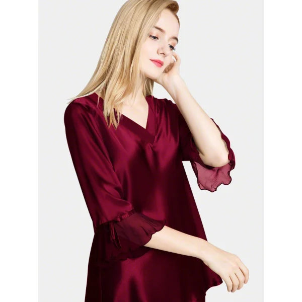 SILK NETRIBBON - MAROON Silk Netribbon Bloomstyle