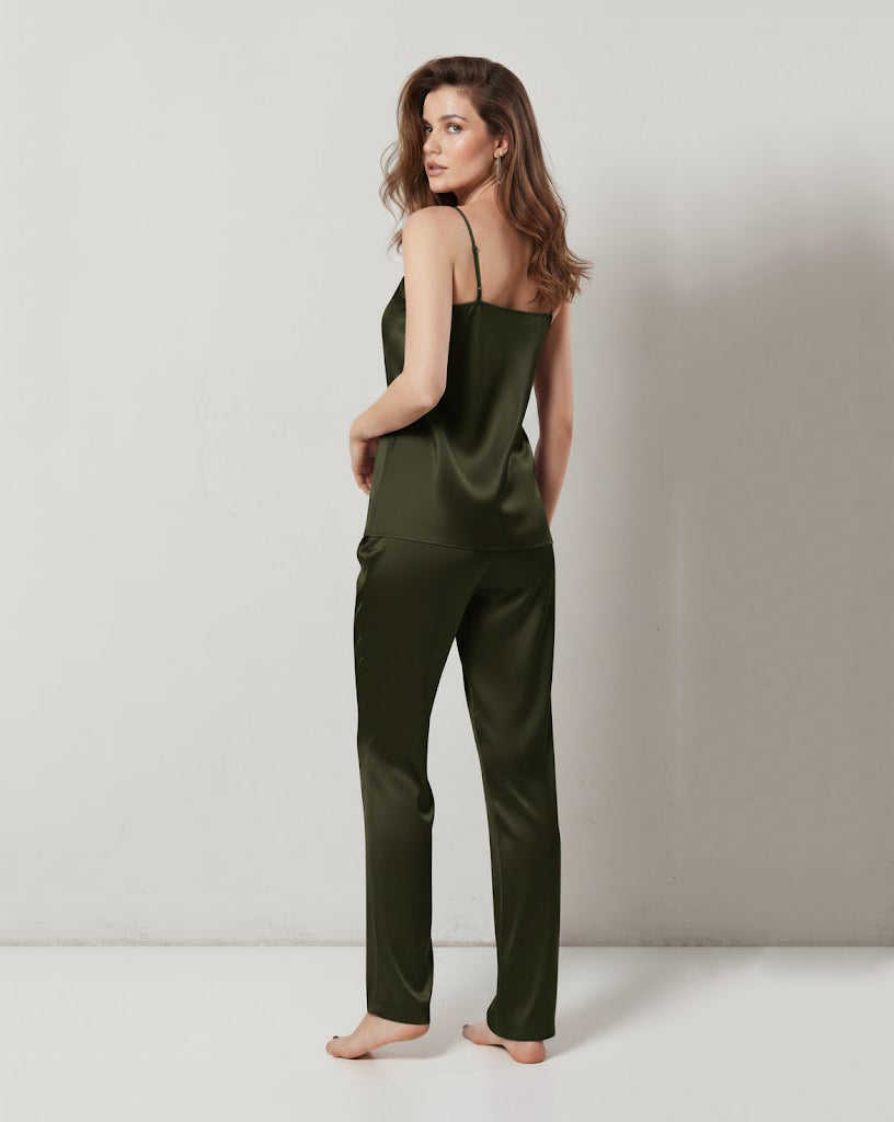 CAMI SILK - OLIVE Cami Silk Bloomstyle
