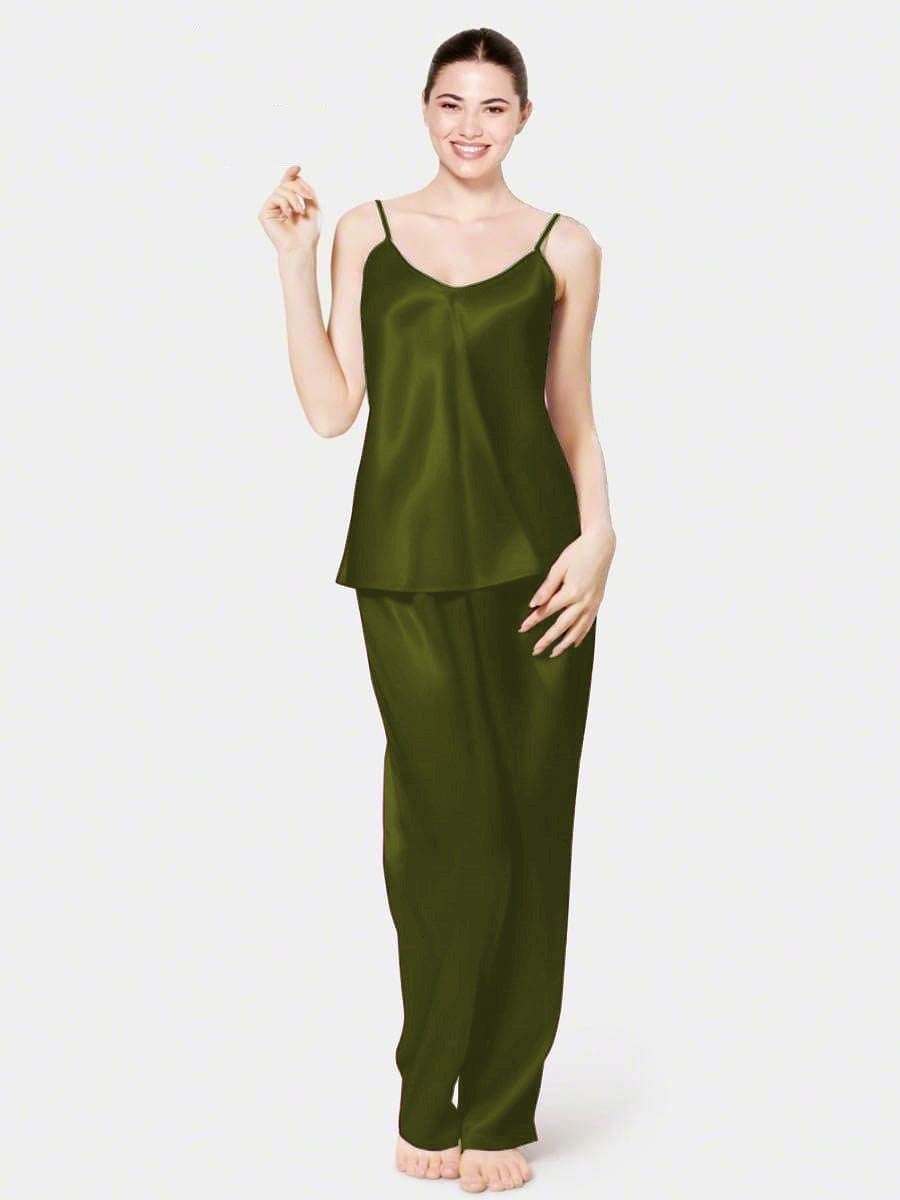CAMI SILK - OLIVE Cami Silk Bloomstyle