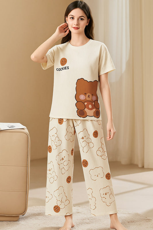 BLOOM  SOFT COTTON PJ SUIT- P3 Soft Cotton Bloomstyle