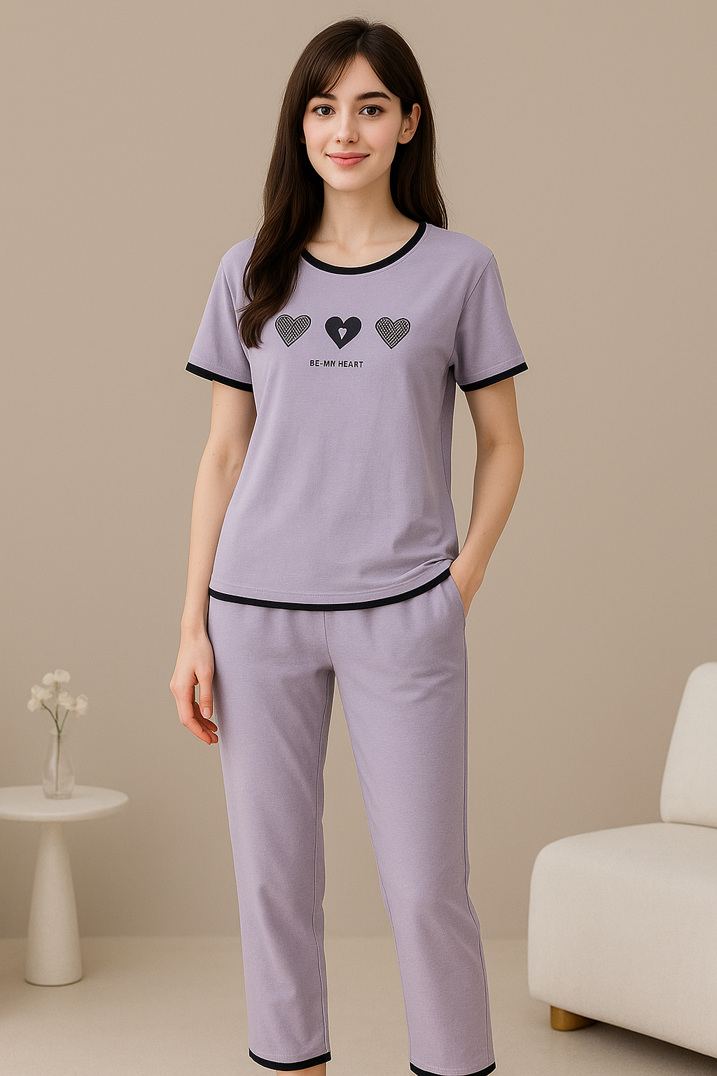BLOOM SOFT COTTON PJ SUIT- P6 Soft Cotton Bloomstyle