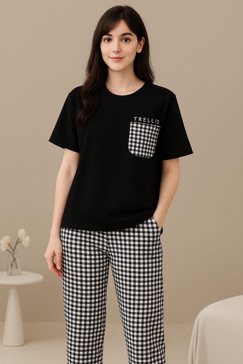 BLOOM  SOFT COTTON PJ SUIT- P8 Soft Cotton Bloomstyle