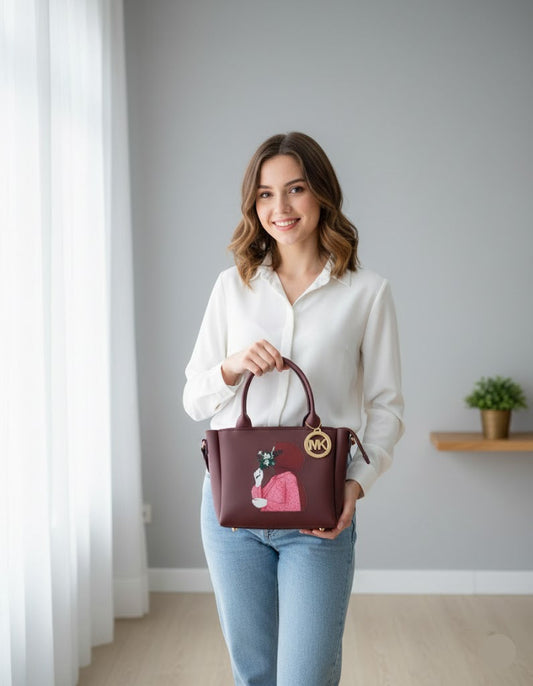 PRINTED HAND BAG WOMEN BAGS Bloomstyle