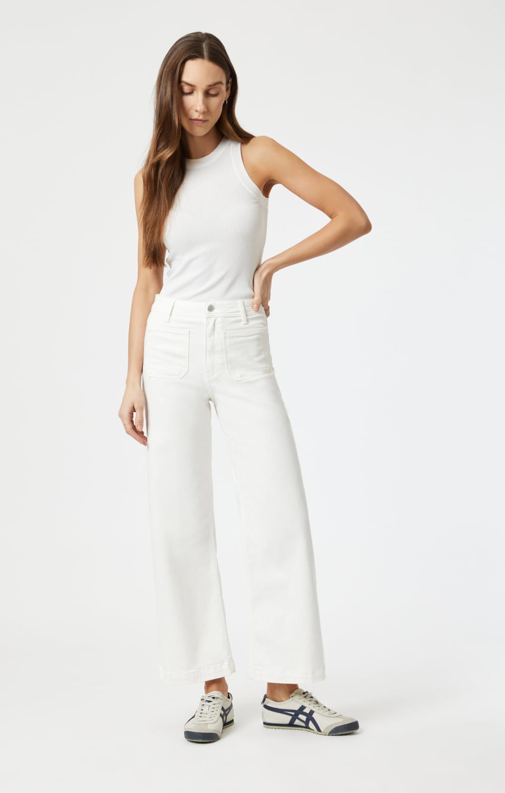WOMEN WIDE LEG JEANS - WLJ003 Women Jeans Bloomstyle