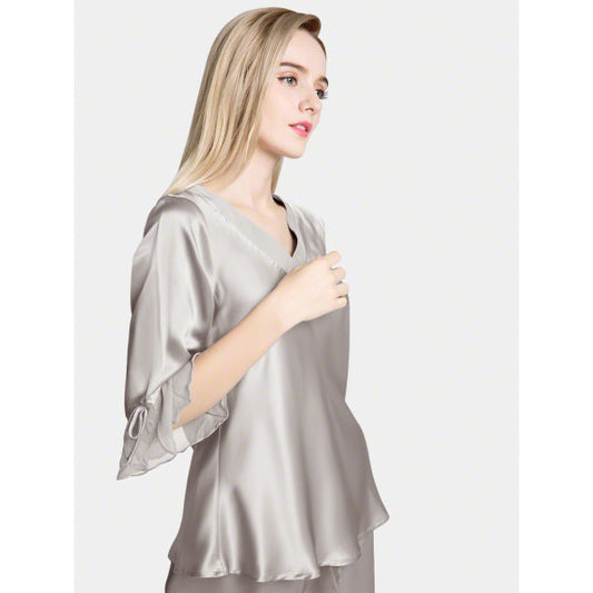 SILK NETRIBBON - SILVER Silk Netribbon Bloomstyle