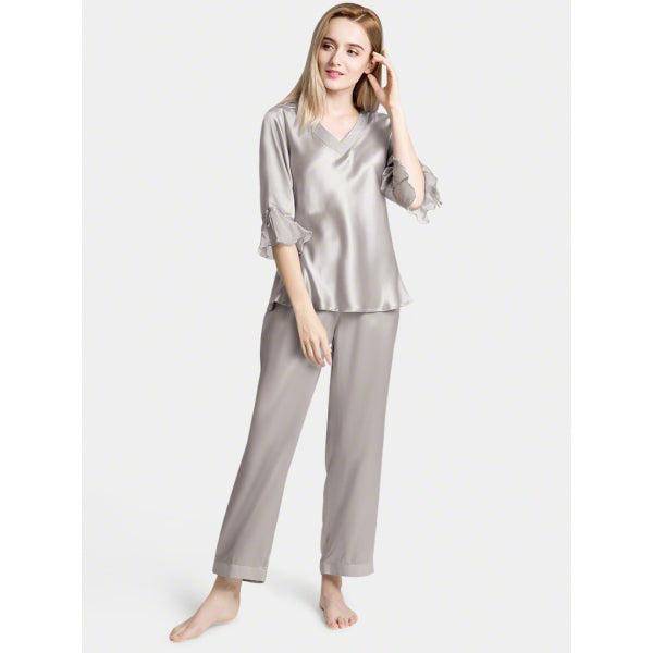 SILK NETRIBBON - SILVER Silk Netribbon Bloomstyle