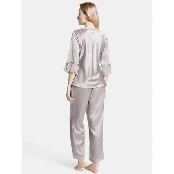 SILK NETRIBBON - SILVER Silk Netribbon Bloomstyle