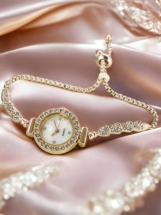 CELESTE QUARTZ WATCH - WW2 WOMEN WATCHES Bloomstyle