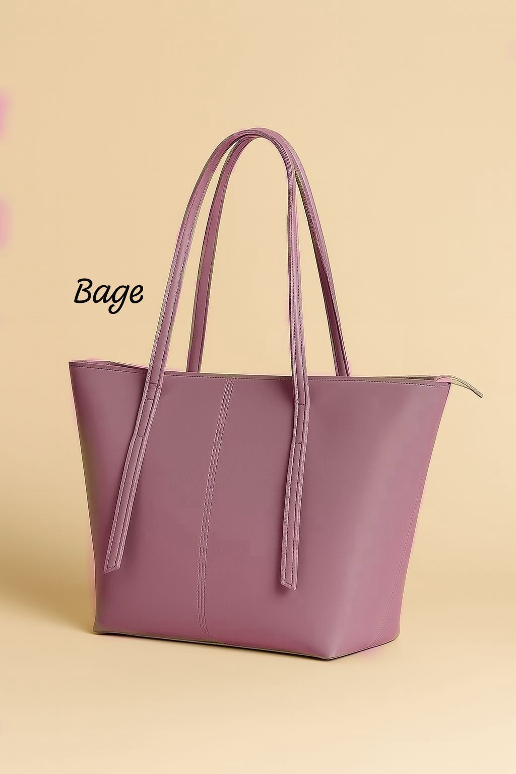 BIG SIZE CYNTHETIC TOTE BAG WOMEN BAGS Bloomstyle