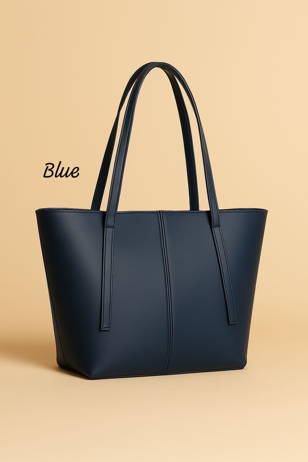 BIG SIZE CYNTHETIC TOTE BAG WOMEN BAGS Bloomstyle