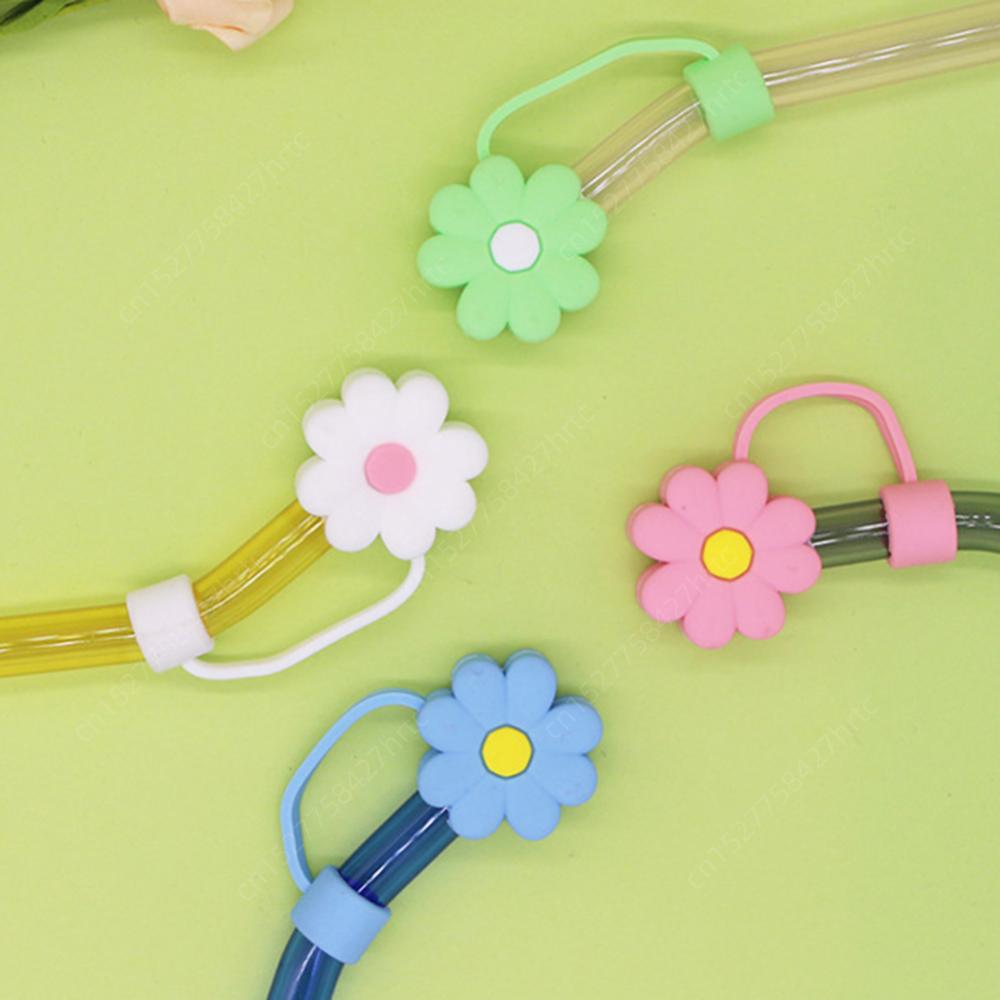 Silicone Tumbler Straw Cap Pack Of 2