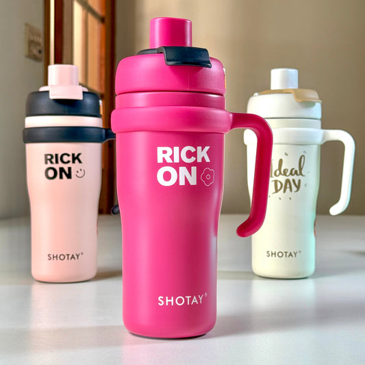 SHOTAY Stainless Steel Anti-Spill Dual-Lid Tumbler (720ml) (ST-8918)